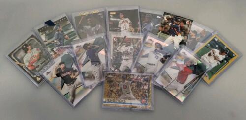14 Baseball Trading Cards Featuring Rookie And Numbered Editions