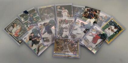 14 Baseball Trading Cards Featuring Rookie And Numbered Editions