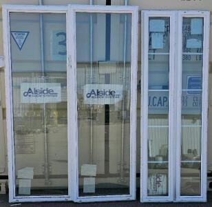 Alside Vinyl Replacement Windows, Double-Pane, White, Set Of 4, Large & Slimline Sizes