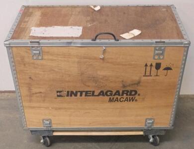 Intelagard MACAW Plywood Equipment Shipping Storage Case With Casters BPPA01015