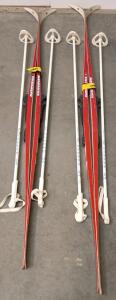 Kneissl Magic Classic Cross-Country Skis with Rottefella NNN Bindings and Poles