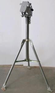 Adjustable Tripod Mast Mount with 0-90&deg; Elevation Bracket, Galvanized Steel Construction For Various Uses like Satellite Dish ect.