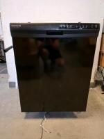 Frigidaire Built-In Dishwasher, Black Finish, 5 Wash Cycles, Front Controls (Unable To Test)
