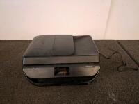HP OfficeJet 5520 All-In-One Printer/Scanner/Copier, Wi-Fi, USB, Touchscreen, Flatbed Scanner (Tested And Powered On), Apple Laptop, And Toshiba Laptop (Unable To Test) - 2