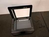 HP OfficeJet 5520 All-In-One Printer/Scanner/Copier, Wi-Fi, USB, Touchscreen, Flatbed Scanner (Tested And Powered On), Apple Laptop, And Toshiba Laptop (Unable To Test) - 3