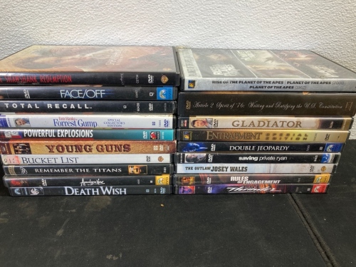 (20) DVD Movies