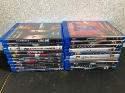 (20) Assorted Blu-Ray Movies