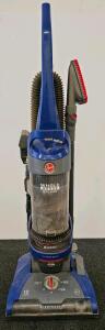 Hoover Whole House Rewind WindTunnel 3 Upright Vacuum, 12 Amps, Cord Rewind, Blue/Gray (Confirmed Functional)