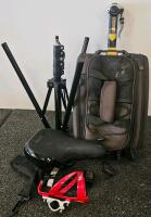 New 12" RGB LED Ring Light, Tripod, Remote, STRATIC Bike Saddle - 3