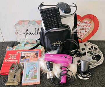 CHONCHOW Keyboard & Mouse, Conair Hair Dryer, Decor, Party Game, Power Strip, Headphones & More