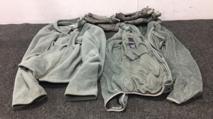 (2) Polartec Jackets, (2) Pairs of Hipora Gloves