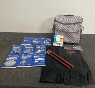 Equine Care Training Kit: 9 John Lyons Books, Rolling Case, Flares, HP CD-R, USB Cable, Apron
