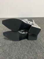 Fectquale Snakeskin Ankle Boots, Size 7.5 M, Faux Leather, Pointed Toe, Original Box Included - 8