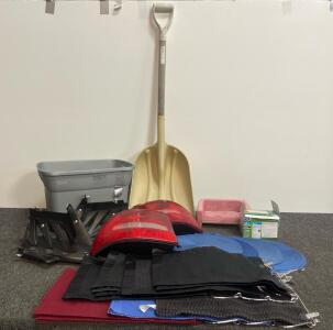 Automotive Tail Lights, Shovel, LED Bulbs, Storage Bin, Doll Sofa & Mats &ndash; Mixed Lot Sale