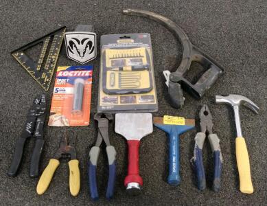 Assorted Hand Tool Lot: General Tools 18-Piece Set, Loctite Putty, Dasco, Kobalt, Crescent, Wagon & More