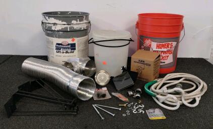 3 Utility Buckets, 4.5" Duct, LEE Auto-Prime XR, 12V Shower, Hardware