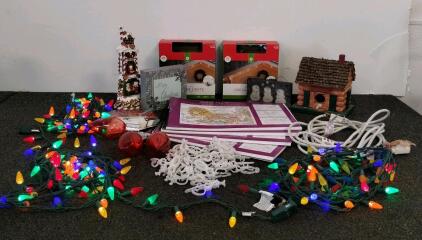 Holiday Lights & Decor, Multicolor C9 & G40 String Lights, 4 Color Me 2 Books, Signs & More
