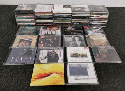Large CD Collection (~65 Discs) Enya, Yanni, Soundtracks, Classical, Jazz & New Age Genres
