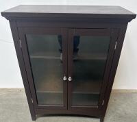 Elegant Home Fashions Madison Floor Cabinet, Model 7633, Dark Espresso,