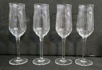 Large Mixed Glassware Set- Stemware, Vases, Pitcher, Etched & Pressed Patterns - 4