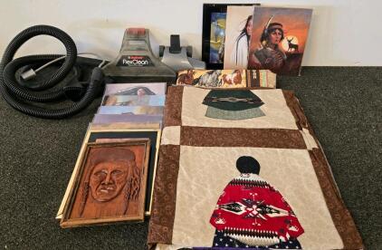 Rug Doctor FlexClean All-In-One Floor Cleaner Attachments, Native American Art Prints Bundle
