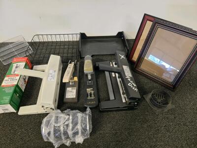 Offie Supplies- Hole Punchers, Storage Containers, Picture Frames and More