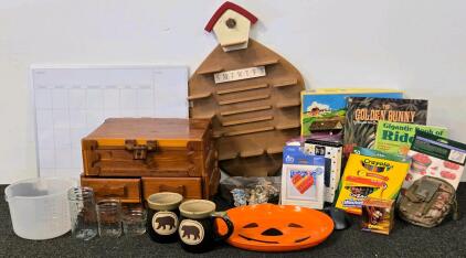 Books, Kitchenware, Craft Supplies, Decor, And Collectibles