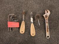 Large Assorted Hand Tool Lot &ndash; Screwdrivers, Wrenches, Hardware, Squares, Paint Tools, Clamps - 4