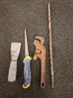 Large Assorted Hand Tool Lot &ndash; Screwdrivers, Wrenches, Hardware, Squares, Paint Tools, Clamps - 6