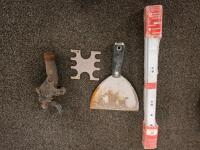 Large Assorted Hand Tool Lot &ndash; Screwdrivers, Wrenches, Hardware, Squares, Paint Tools, Clamps - 8
