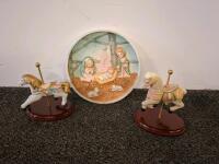 Large Lot of 44 Christmas Figurines Decorations &ndash; Santa, Angels, Snowmen, Trees, Photo Frame - 10