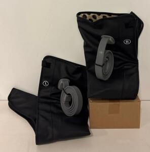 6-Chamber Sequential Compression Leg Sleeves, Both Left & Right, Tubing Hose, 6-Pin Connector