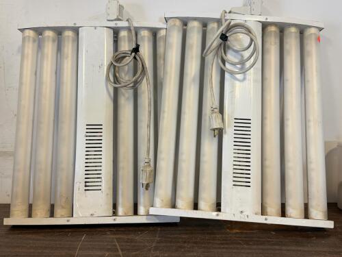 Nemalux LSR-50 NUL Industrial Fluorescent Light Fixture, 8 Tubes, 480 VAC, NEMA L8-20P Plug