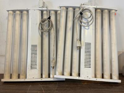 Nemalux LSR-50 NUL Industrial Fluorescent Light Fixture, 8 Tubes, 480 VAC, NEMA L8-20P Plug