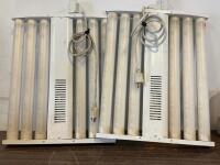 Nemalux LSR-50 NUL Industrial Fluorescent Light Fixture, 8 Tubes, 480 VAC, NEMA L8-20P Plug