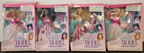 1989 Matchbox The Real Model Collection Dolls &ndash; Cheryl Tiegs, Beverly Johnson, Christie Brinkley