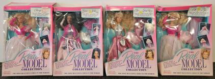 1989 Matchbox The Real Model Collection Dolls &ndash; Cheryl Tiegs, Beverly Johnson, Christie Brinkley
