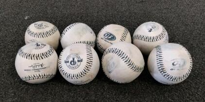 Pioneer Baseball League Official Game Balls By OT Sports, BF10 PBL, Michael Shapiro Signature (x8)