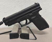 Springfield Armory XD-9 9mm Pistol, 4" Barrel, 2 Magazines, Case, Holster, SN: XD853842
