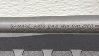 Savage Axis .243 Win Bolt Action Rifle, 22" Barrel, Detachable Mag, Scope, SN K073224 - 7