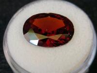 10.95Ct Pigeon Blood Red Ruby Diamond Cut VVS Faceted Gemstone - 2