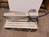 Chicago Electric 7" Bridge Tile Saw, Professional Series, 1.5 HP, 24" Cut, Stand, Serial 1019438720-011 Tested - 2