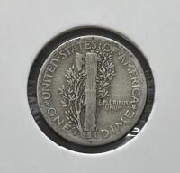 1935-S & 1945 Mercury Dimes, 90% Silver, U.S. Winged Liberty Head, Circulated, 2 Coin Set - 3