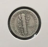 1941-D And 1942-D Mercury Dimes &ndash; 90% Silver, Circulated Condition - 5