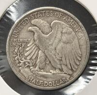 1945-S Walking Liberty Half Dollar, 90% Silver, San Francisco Mint, Classic U.S. Coin - 4