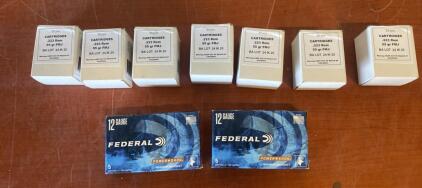 140 Rds .223 Rem 55Gr FMJ (BA LOT 24 IK 20) & 10 Federal 12Ga Power-Shok 00 Buck 2-3/4"