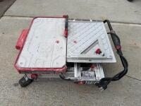 PORTER CABLE PCE980 7-Inch Tile Saw, 120V, 6.5A, Stainless Steel Table, 17" Rip Capacity (R-6)