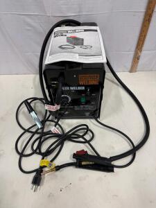 Chicago Electric Flux 125 Welder 57798, 125A, 120V, Flux-Core, 0.030"/0.035" Wire, (Manual Included)