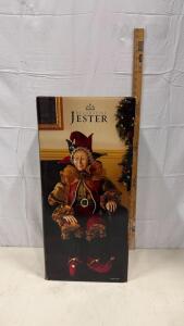 Kirkland Signature 48" Decorative Jester Figure With Poseable Limbs Sp-12