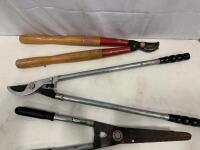 Ames Bypass Lopper, Metal-Handled Lopper, Sears Craftsman Hedge Shears &ndash; Garden Tools (R-7) - 3